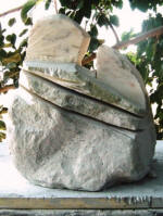Love Snakes 2 - A marble sculpture by Cliff Fraser [Incomplete]